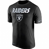 Oakland Raiders Nike Black Legend Staff Practice Performance WEM T-Shirt,baseball caps,new era cap wholesale,wholesale hats